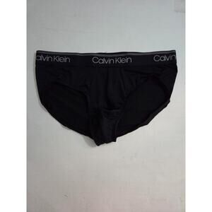 Calvin Klein Men's Logo Waistband Black Brief Underwear Size Medium